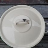 Enamelled sheet metal cocotte