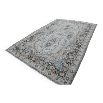 Tapis turc en laine vintage