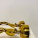 Pair of gilded bronze wall lamps