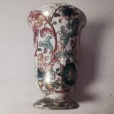 Vase ancien vintage décor floraux
