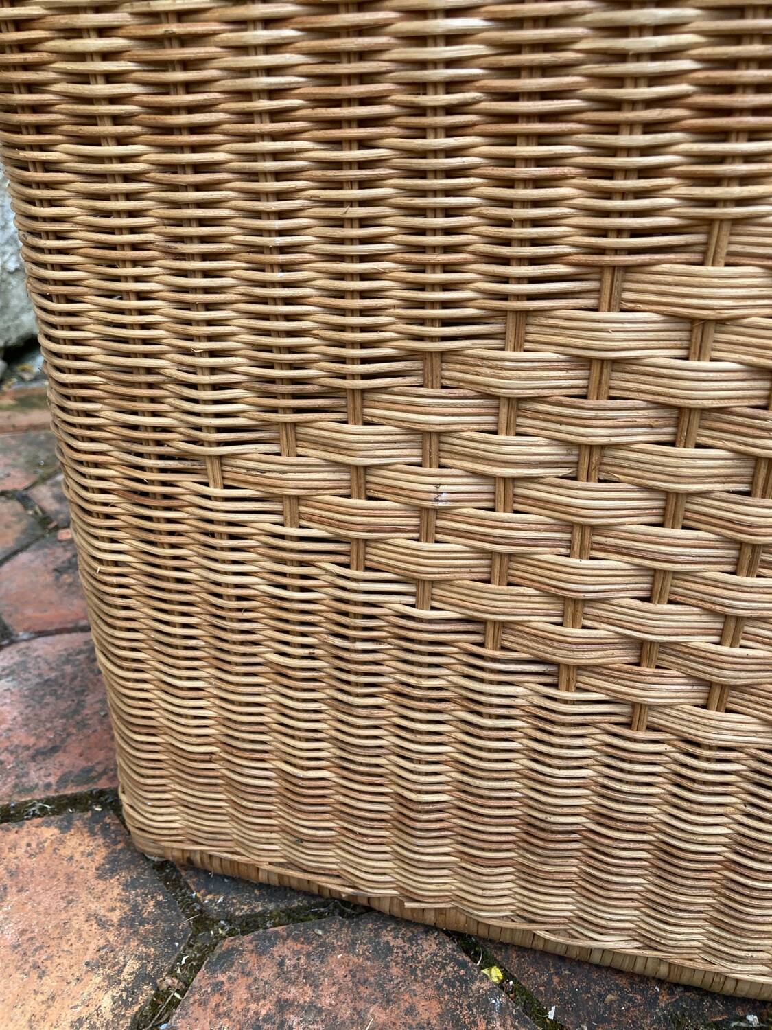 Vintage wicker chest