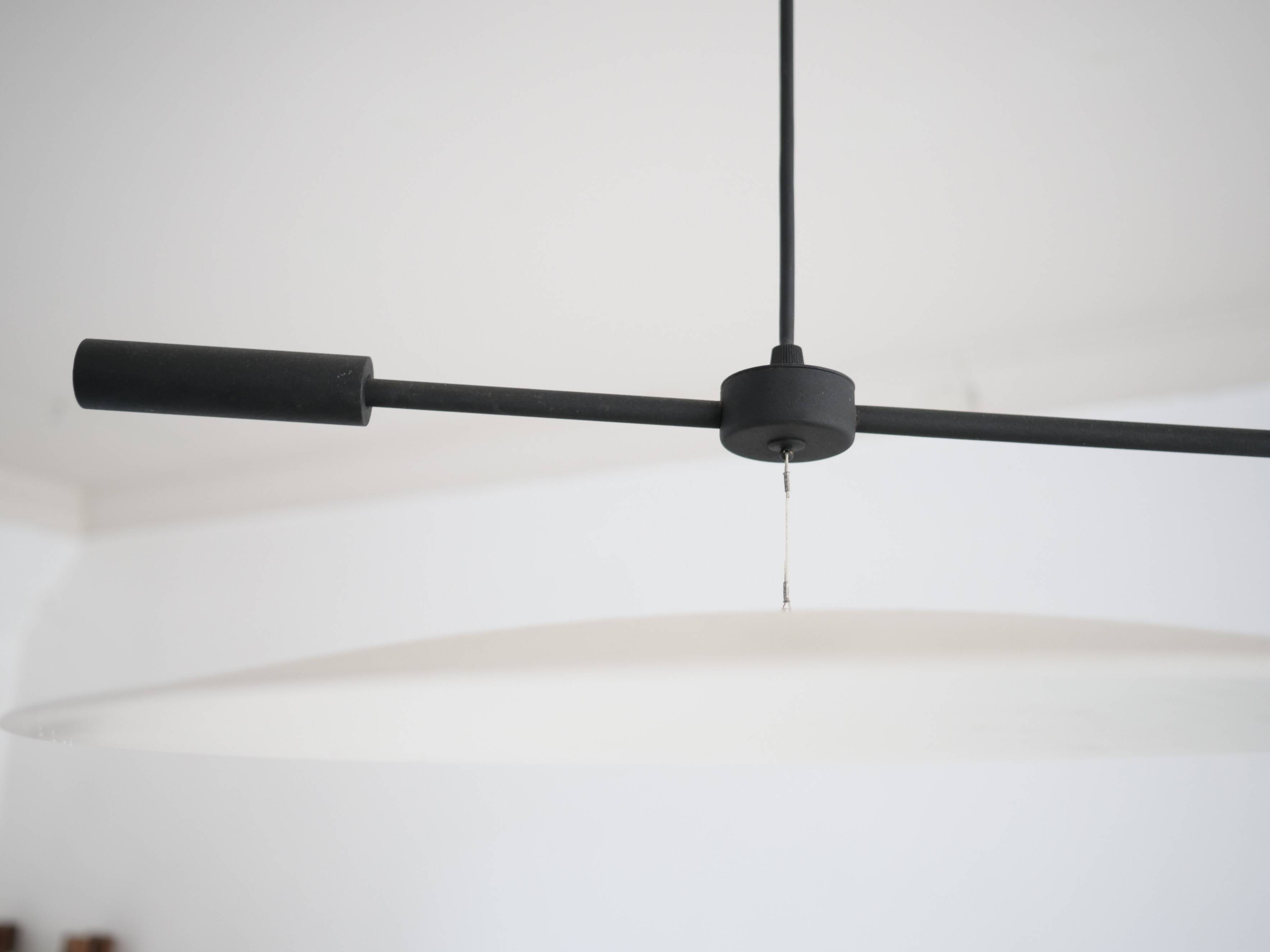 80s pendant lamp Lucien Gau