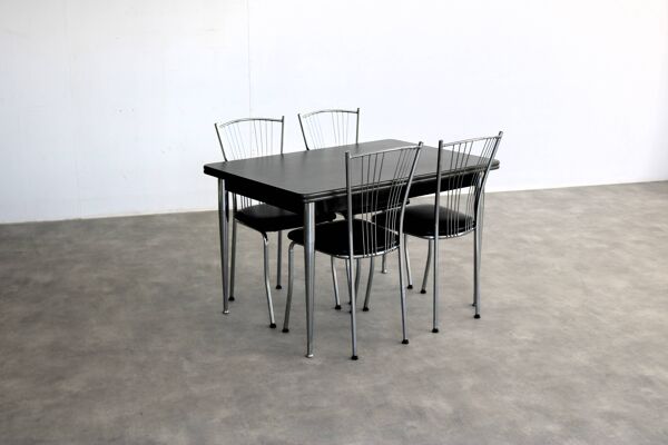 Chaises de salle à manger vintage   chaises   Période des années 1970   Années 1970