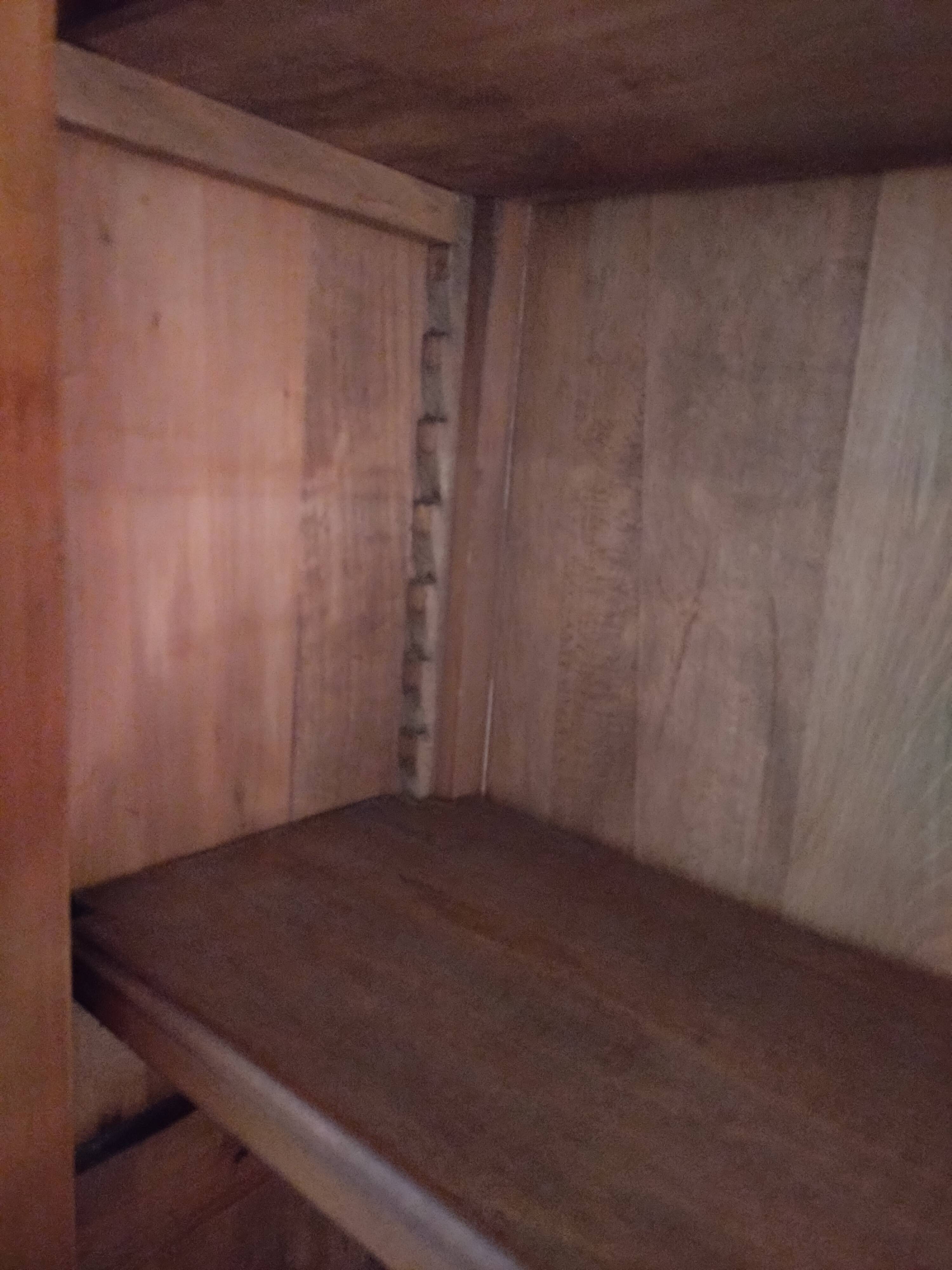 Small beech bookshelf