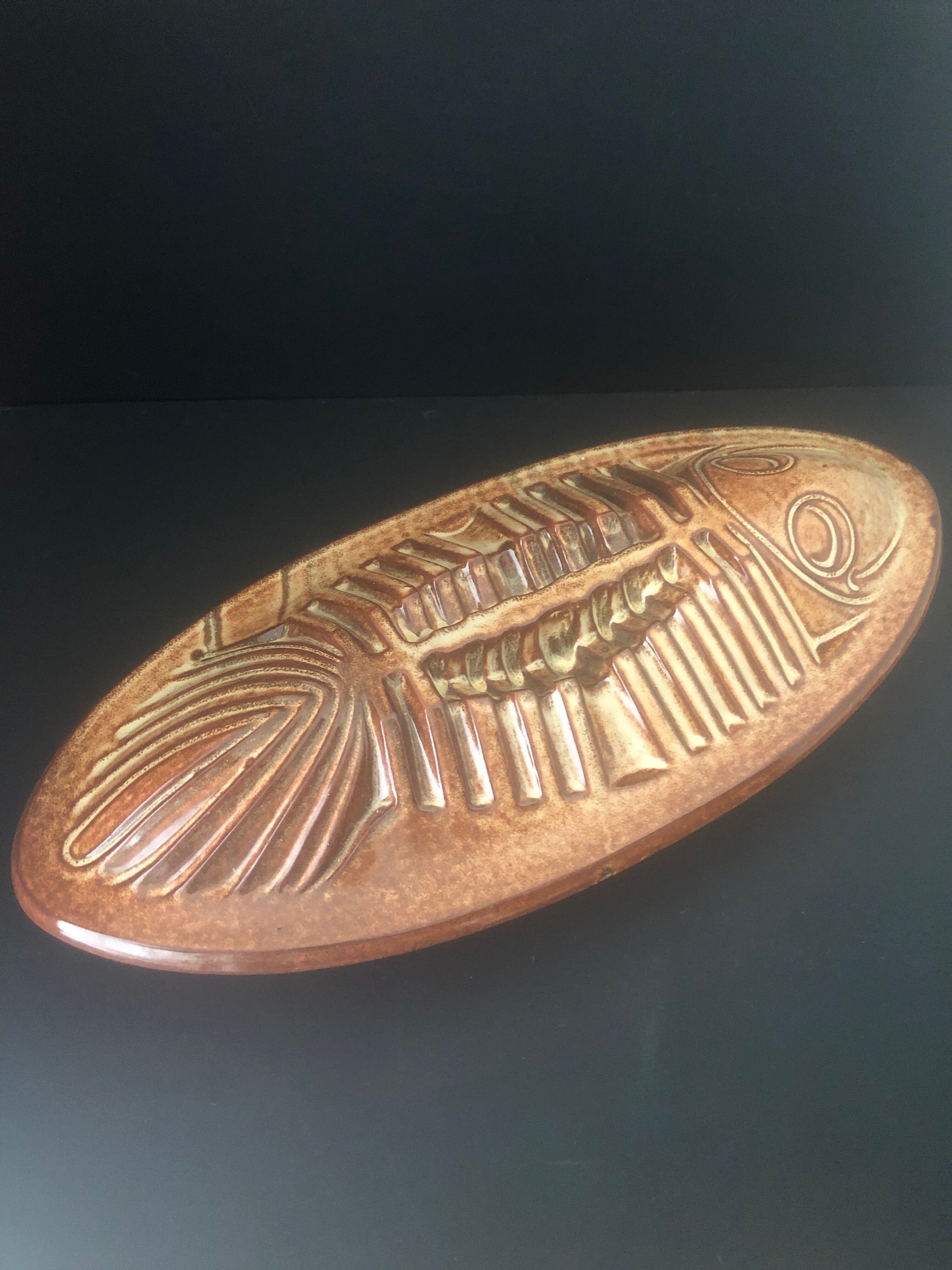 Baked dish or vintage fish terrine