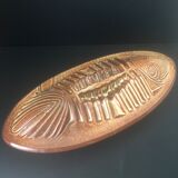 Baked dish or vintage fish terrine