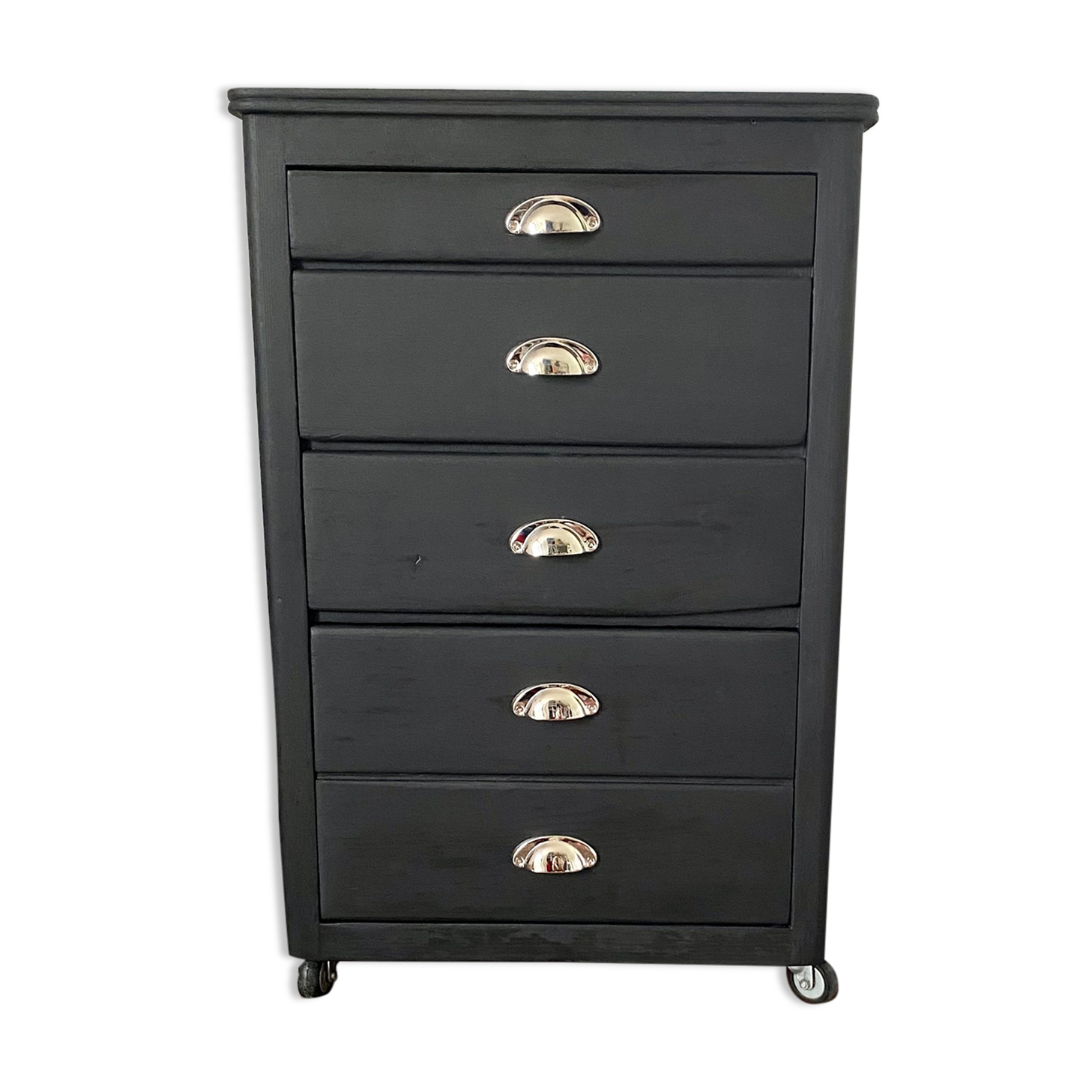 Vintage workshop maid restyled matte black
