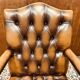 Classic English President Chair Brown Office chair