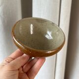 7 old stoneware bowls