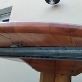 Vintage pine dining table from the 1970s in the style of Rainer Daumiller.