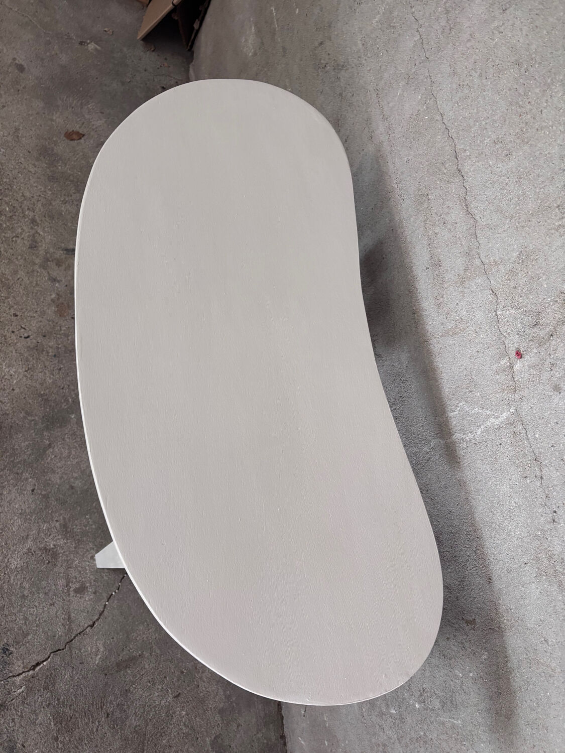 Charming white bean console