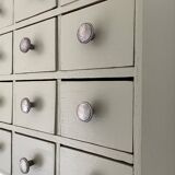 Antique craft furniture with drawers, 50s