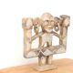 Moroccan anthropomorphic stone candle holder, 70s