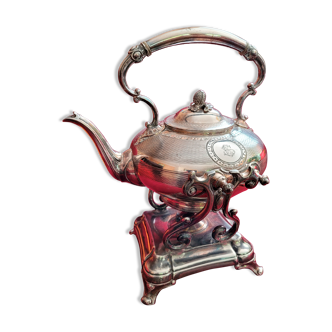 Samovar in silver metal of Russian origin 1900s