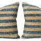 Set of 2 vintage kilim cushion covers 41x41 cm