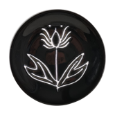 Assiette en céramique attribuée à Robert Picault / collection / années 50 / France / céramique