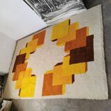 Seventies wool carpet made in Holland 300x200 cm