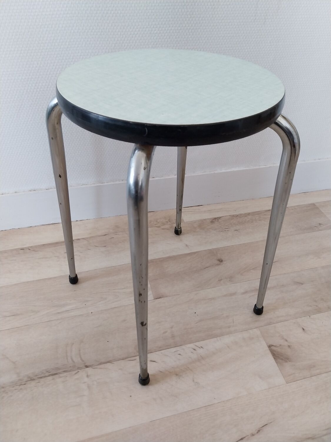 Round Formica stools