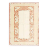 Vintage Turkish Hand-Knotted Wool Cotton Beige Area Rug 160x235