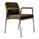 Mid-century modern brown German conference chair, made by Drabert, 1970.