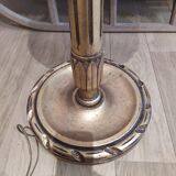 Golden floor lamp