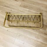 Wall-mounted cloakroom coat rack