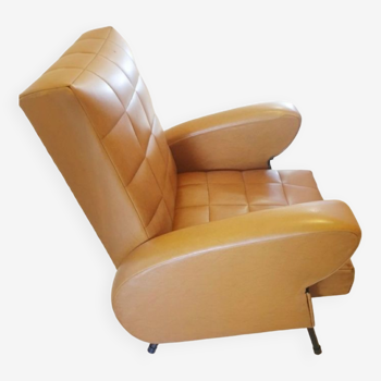 Vintage italian skai armchair from 1988