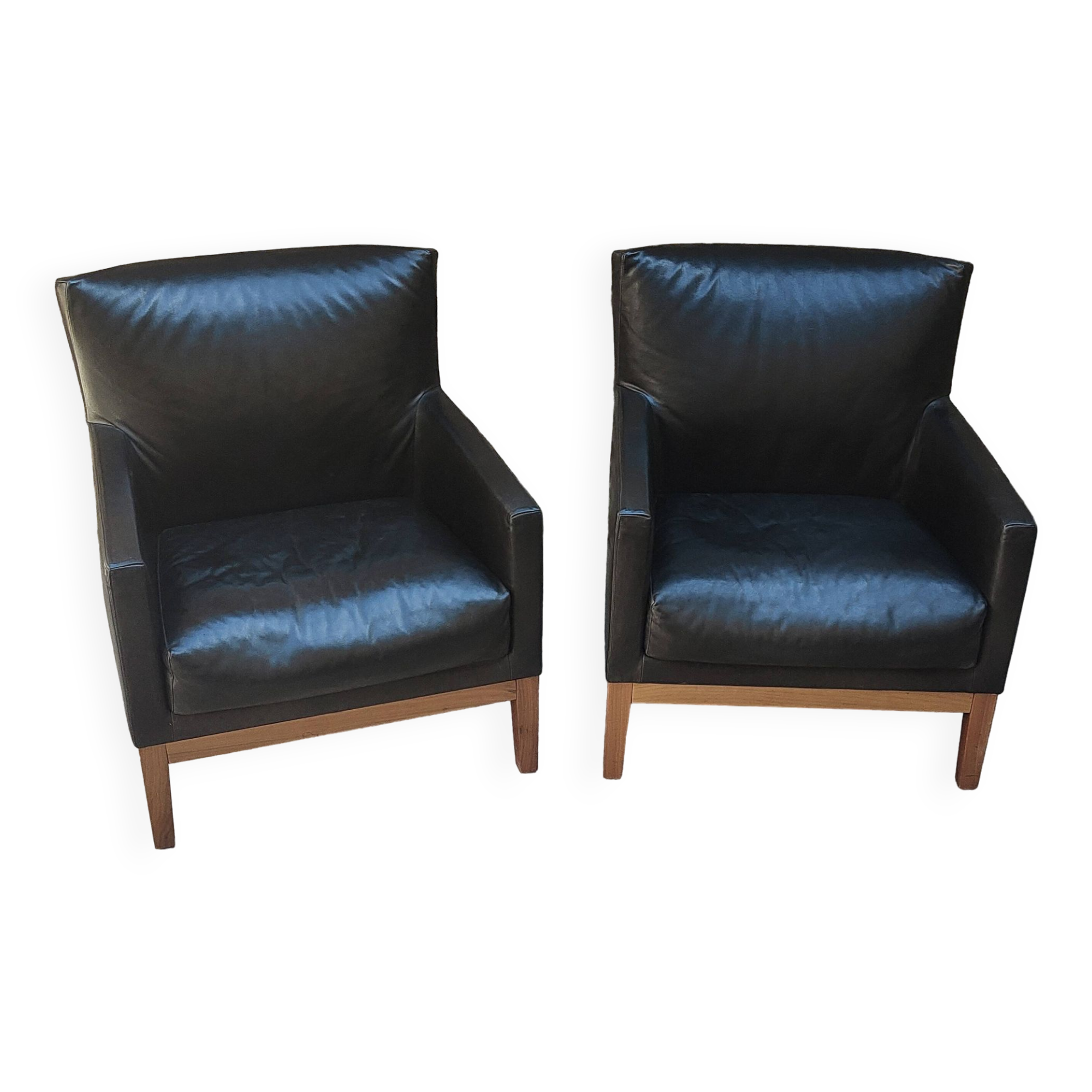Pair of Impala armchairs