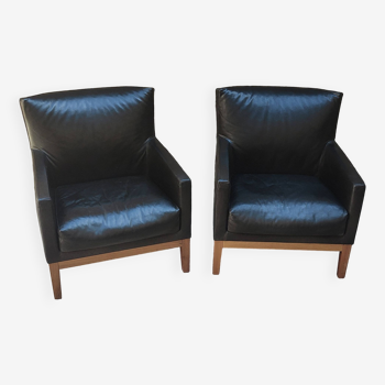 Pair of Impala armchairs