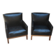 Pair of Impala armchairs