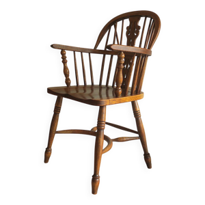 Fauteuil à bras en chêne