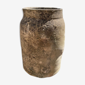 Old terracotta jar