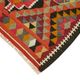 Turkish Handwoven Vintage Herki Kilim 83 cm x 363 cm