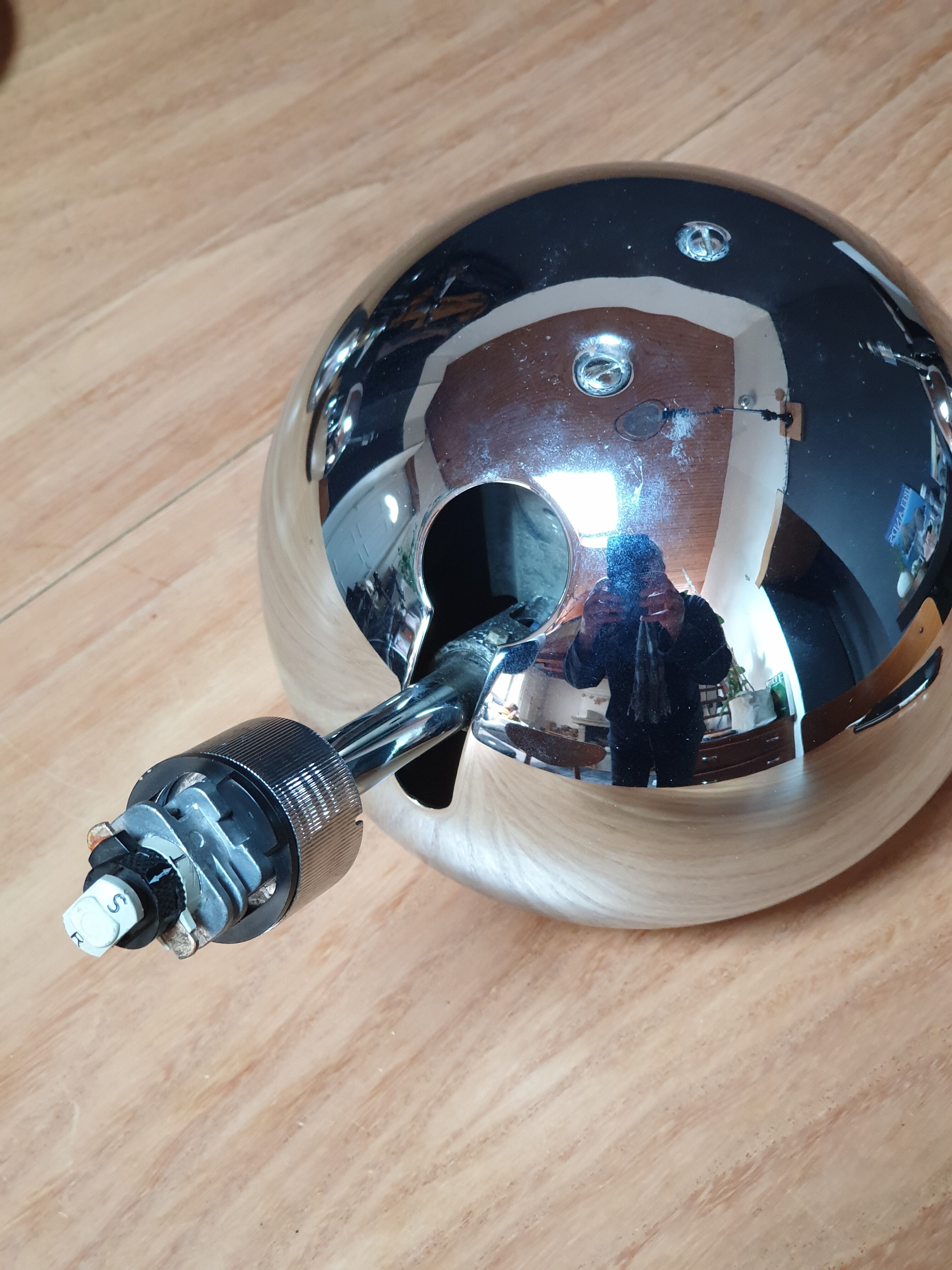 Vintage chrome spots