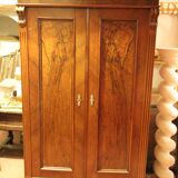 Solid wood cabinet and veneer. early twentieth century