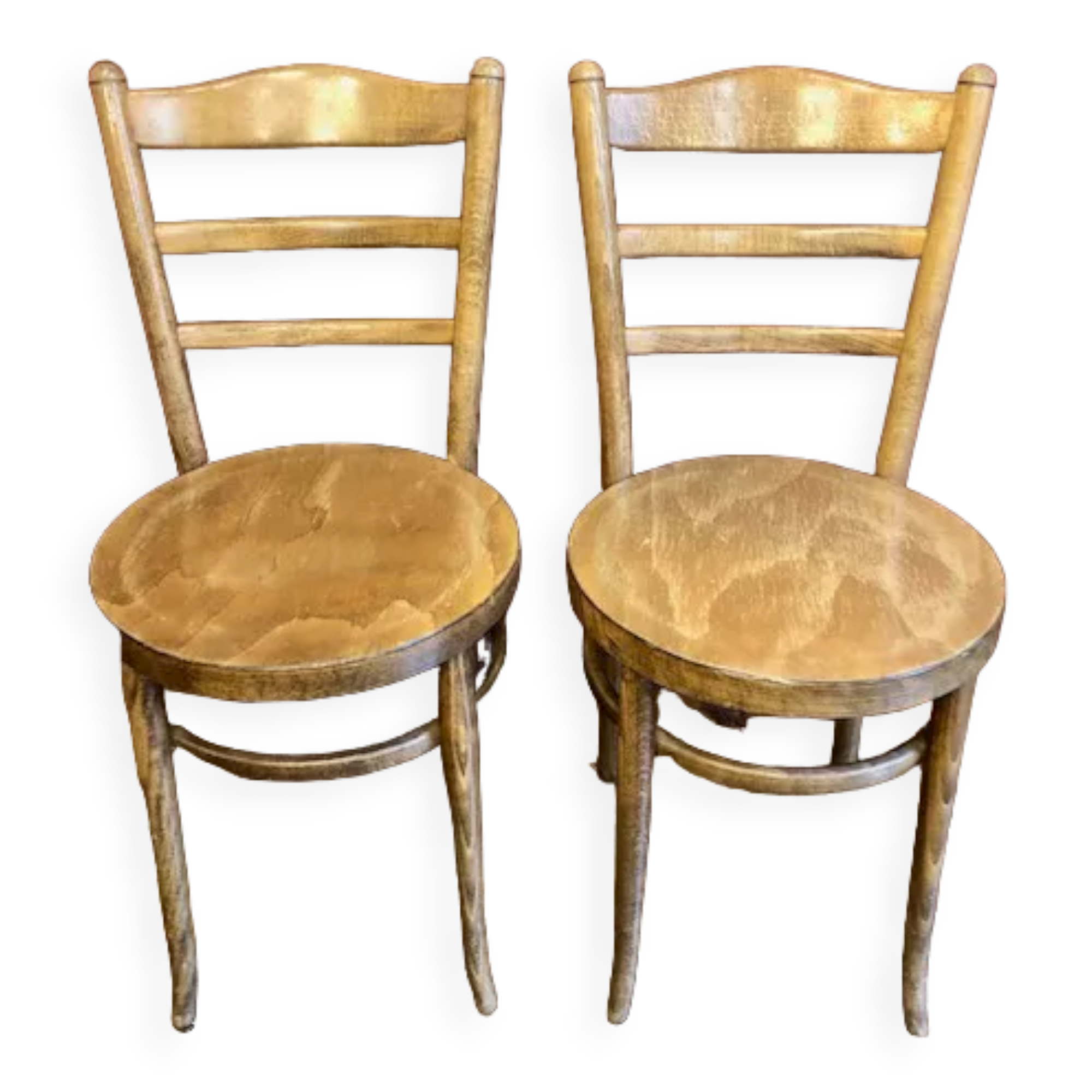 2 bistro chairs