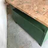 Metal and wood Workbench