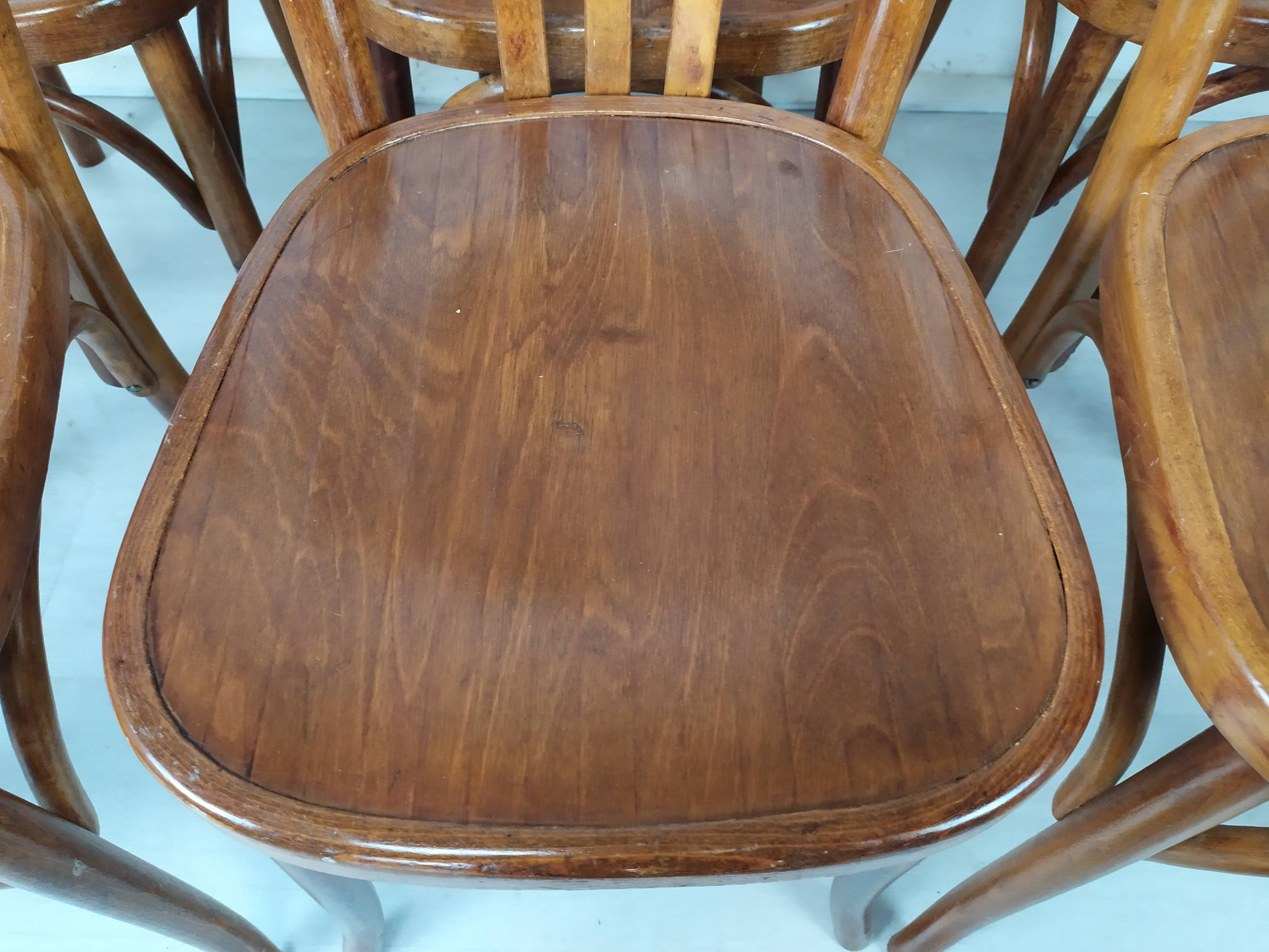 Set of 6 bistro chairs