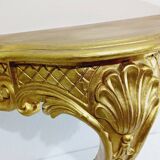 Louis XIV style gilded console