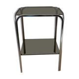 Service table with shelf