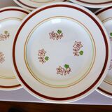 6 dessert plates from Gien, Katy model 210720