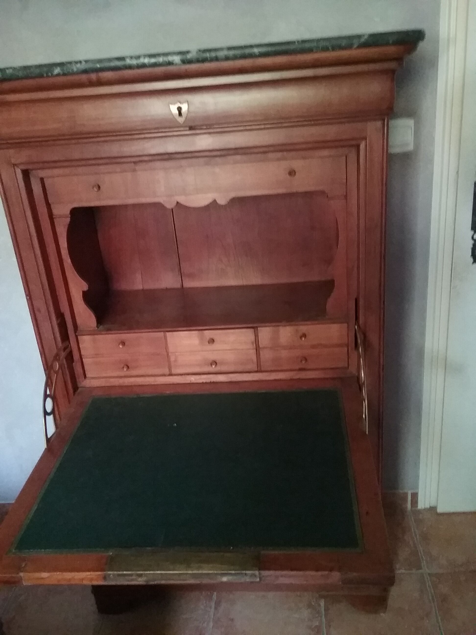 Secretary in cherry