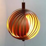 Mid-Century Teak Moon Lamps, 1960s, set of 2