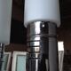 Lampe chromée année 70