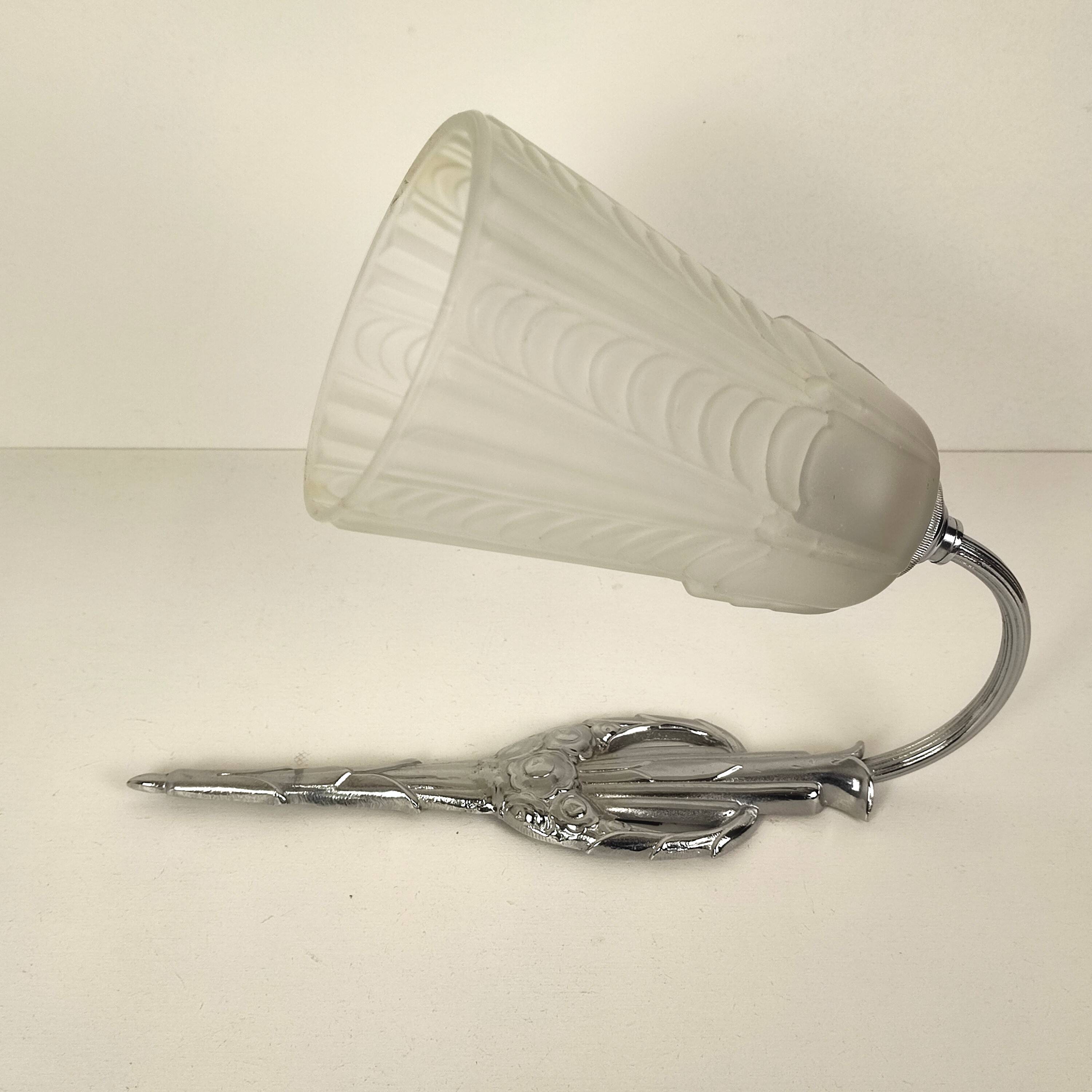 Pair of Art Deco wall lights