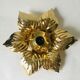 Applique fleur dorée Masca