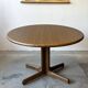 Extendable oak table, Lübke, Germany, 1960s/1970s, vintage