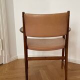 Danish Palisander Armchair Office Chair 1950s