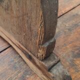 Farm table and pair of benches