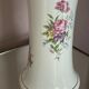 Vase en porcelaine de  hollohàza avec des motifs floraux